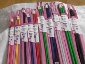 Birch Knitting Needles x 10 Pack 5